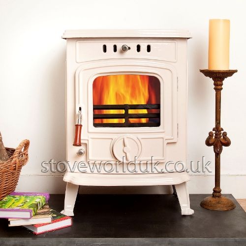 COSEYFIRE B2 CREAM ENAMEL WOODBURNING CAST IRON STOVES WOODBURNER MULTI