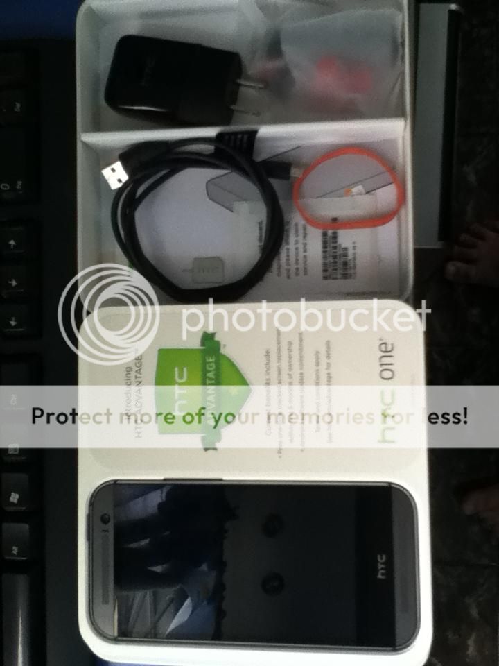 HTC One M8 ATT Gray 32Gb Fullbox, hình thật - 1