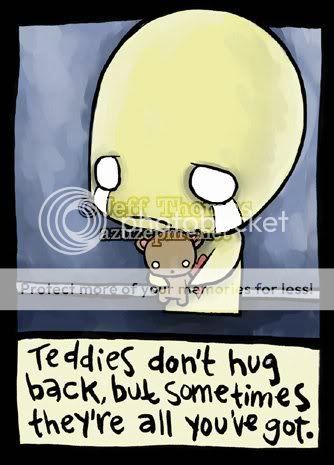 teddies don't hug